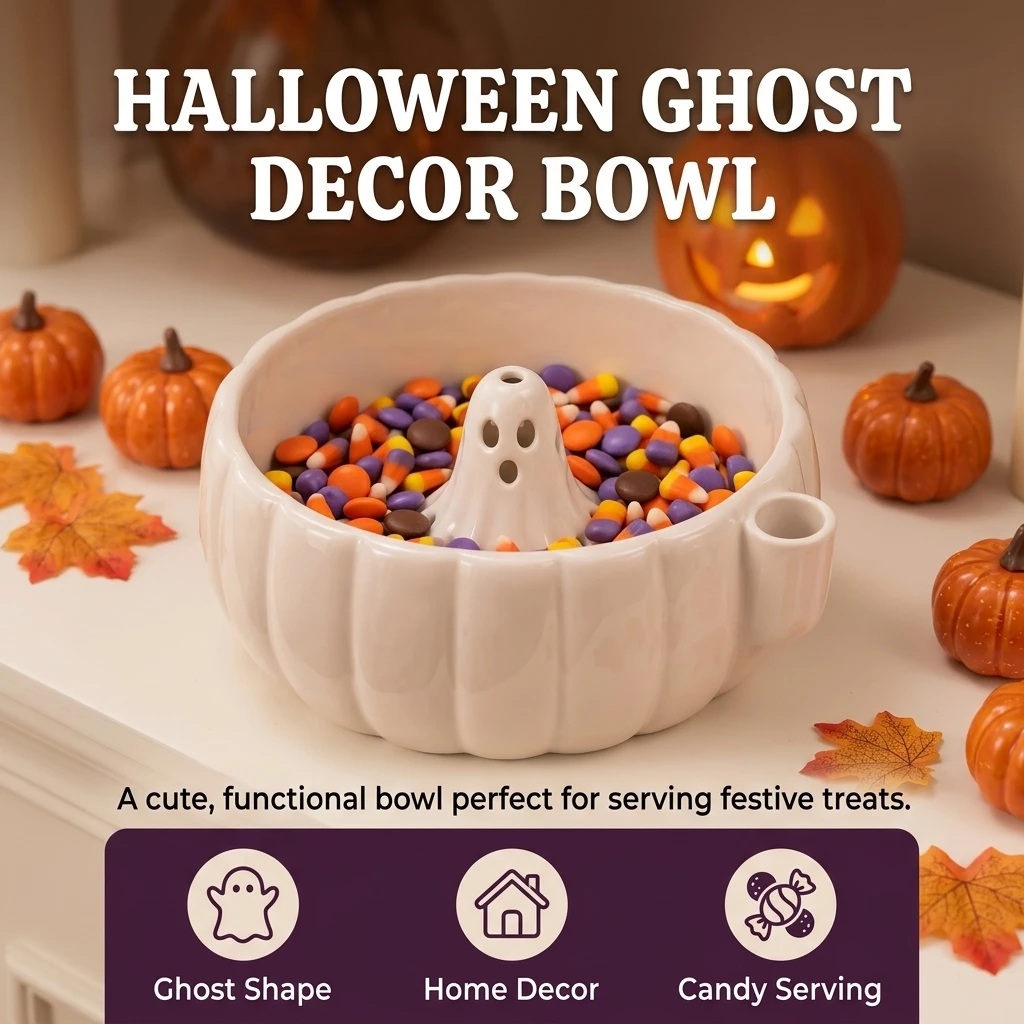 Ghost Candy Bowl Serving Conta - đánh giá và giá 3D Printing Ghosting