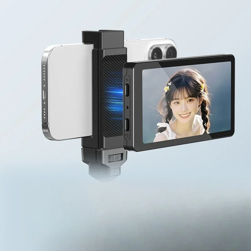 Mobile phone rear selfie display wireless Bluetooth remote control to take pictures