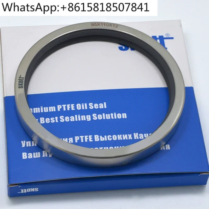 

Shaft Diameter 95 Stainless Steel Oil Seal Double Lip High Speed Shaft Corrosion Resistant Seal