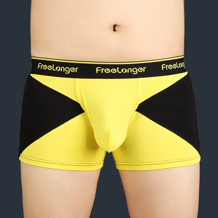 ModalUnderwear Men,U Convex  Boxer Male, Big Cock Shorts Mens, Trunks Boxers, Sexy Sissy Panties,Penis Hole Boxershorts Lingerie