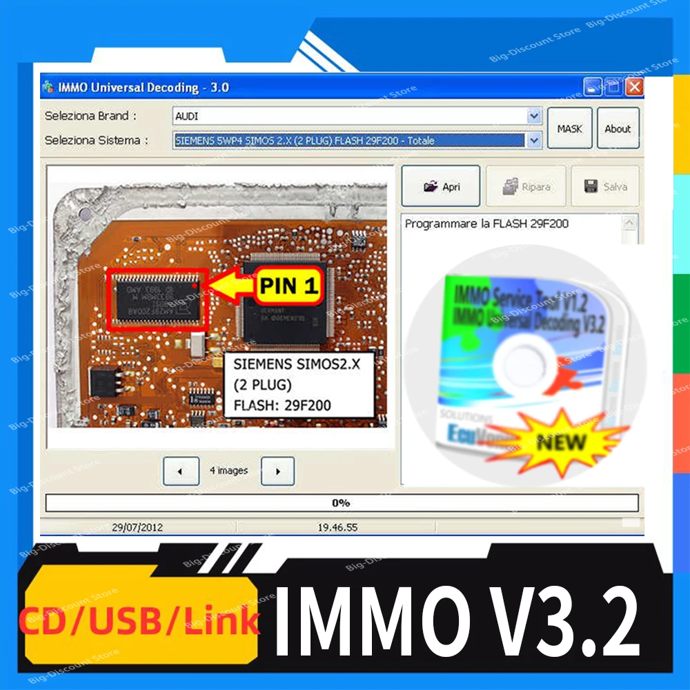 NOWOŚĆ EcuVonix 3.2 IMMO Uniwersalne dekodowanie V3.2 Usuń IMMO Wyłączone z Keygen Unlimited Crack EcuVonix 3.2 Wyślij link CD lub USB win7