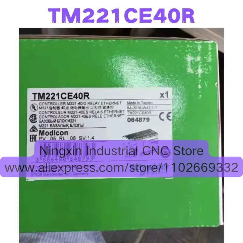 

Brand New TM221CE40R PLC Controller Quick Shipment