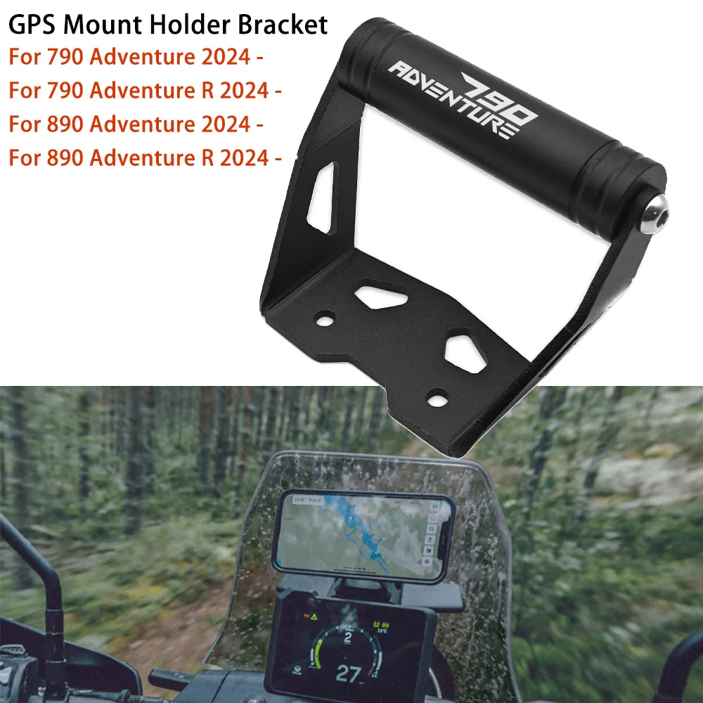 

For 790 890 Adventure R 2024 2025 12mm 22mm 790ADV Phone GPS Navigation Bracket Mount Extension Bar Mobile Phone Bracket Holder