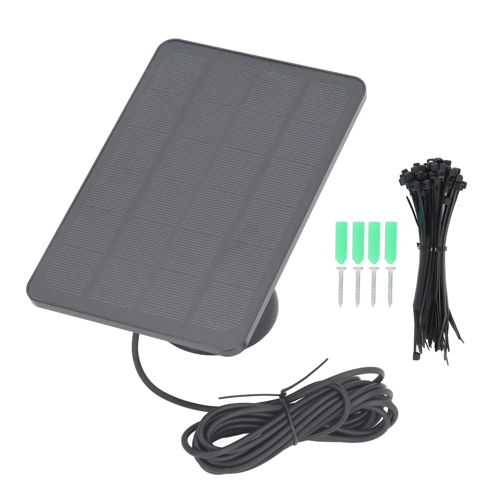 

10W Solar Panel Charger Professional High Efficiency IP65 Waterproof Monocrystalline Silicon Portable Solar Powered Charger Kit