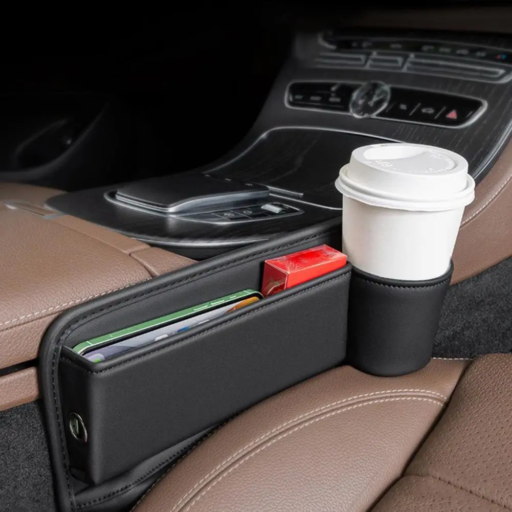 

Multifunction Seat Gap Organizer Storage Bag Front Seat Gap Filler Wallet Keys Card Cup Phone Holder Auto Interior Accessories