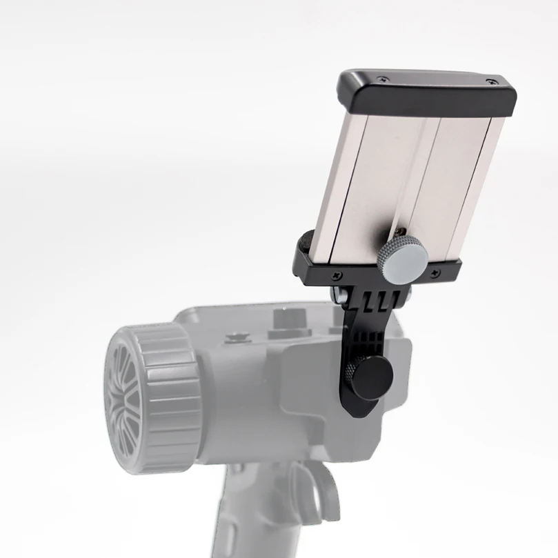 

Phone Holder Clip Bracket Monitor Mount Support for FLYSKY FS-ST8 / EL18 2.4G Transmitter RF Module Adapter for JR / Nano Port