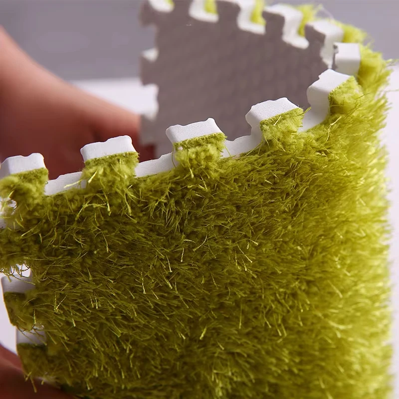 

Многоцветный мягкий пенный игровой коврик для малышей, противоскользящий, в виде пазлов, водонепроницаемый, легко моющийся, для детской комнаты