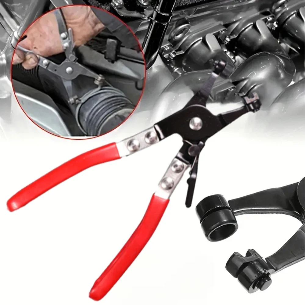 Professional Hose Clamp Pliers Repair Tool Handheld Hose Clamps Pliers For Car Non-Slip Handle Auto Repairing Tool