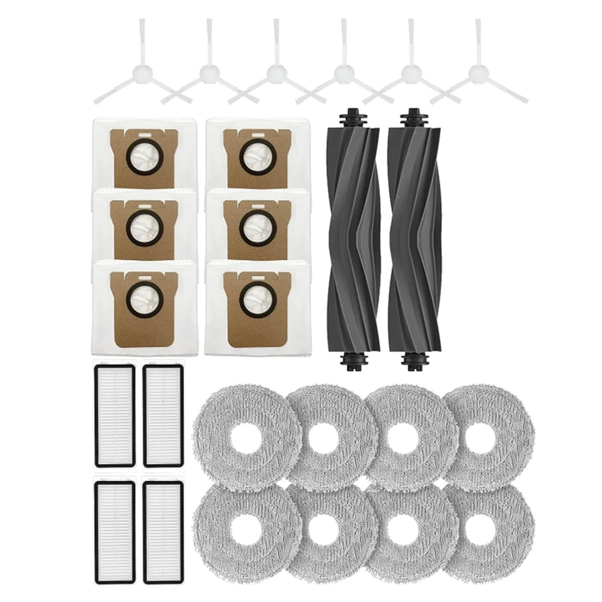 26 Pieces Vacuum Cleaner Replacement Accessories Set, for Dreame L10 Ultra/ L10s Pro/ L10s Pro Gen 2/ L10 Prime