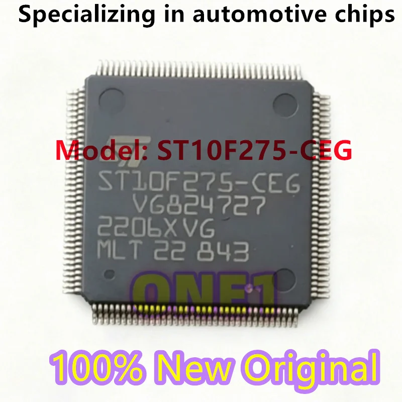 New original ST10F275-CEG ST10F275-CFG QFP-144 M7 Little Turtle Automotive Computer Board CPU Chip