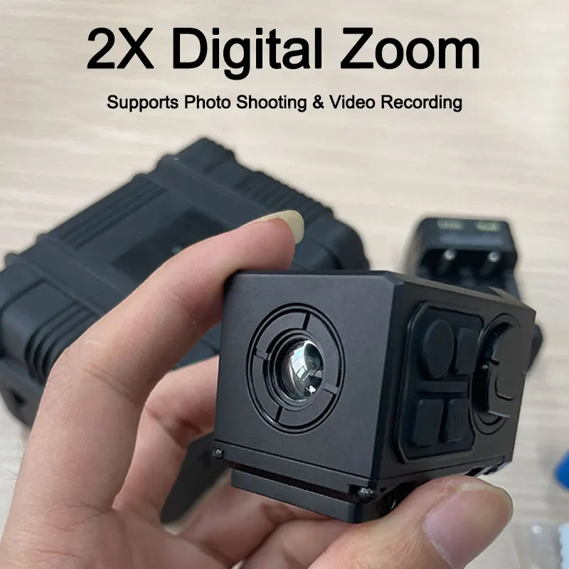 Mini touchscreen digital camera; digital imaging monocular with 5 color palette modes for camping, stargazing and birdwatching