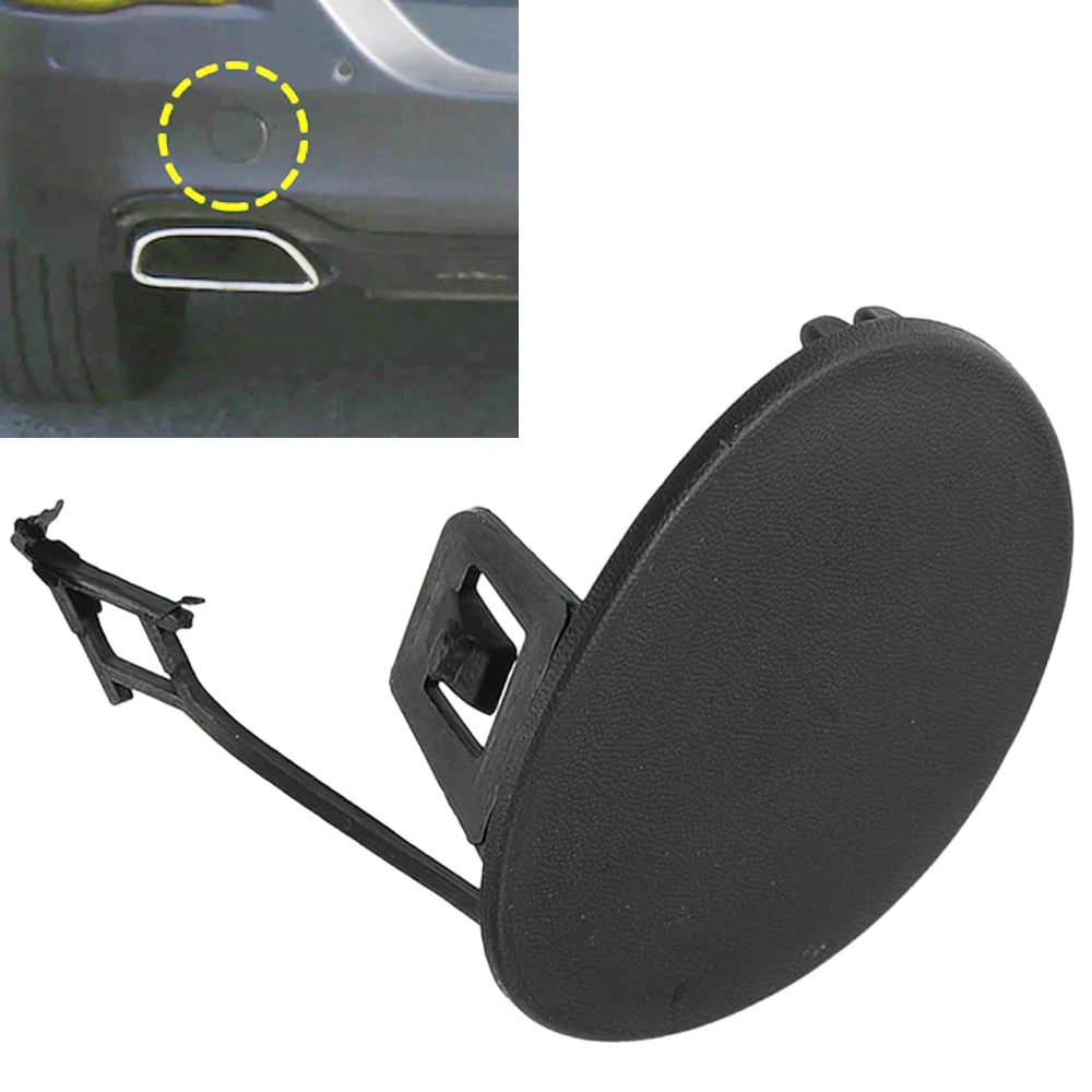 Rear Bumper Tow Hook Cover 68203273AE 68203273AB Suitable  for Jeep Cherokee 2014-2018 Towing Coupler Head Trailer Cap