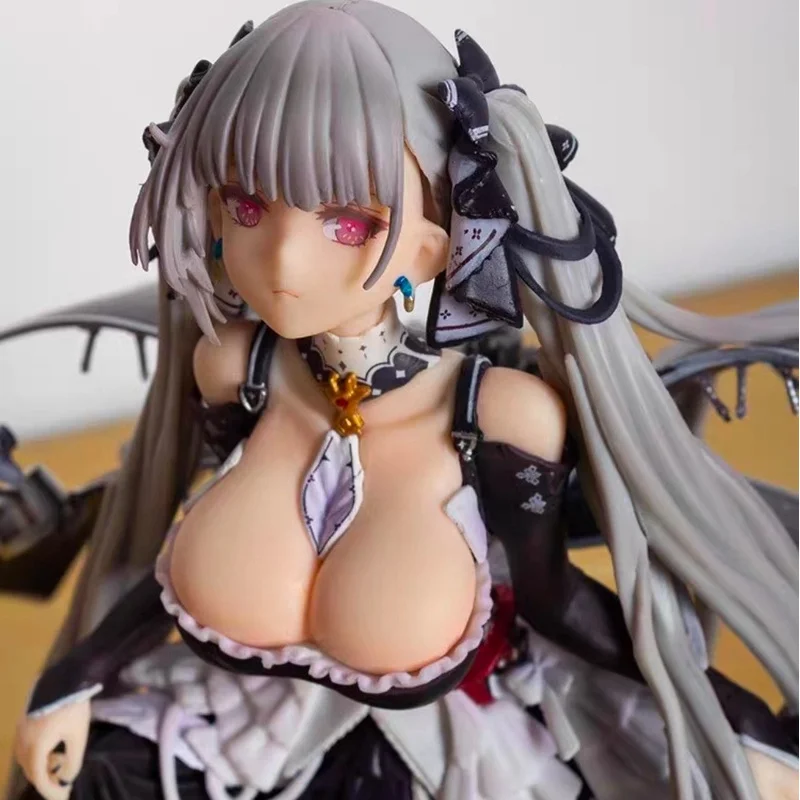 Em estoque azur lane formidable empregada imagem figura de ação anime jogo periférico estatueta modelo colecionável ornamento de mesa presente