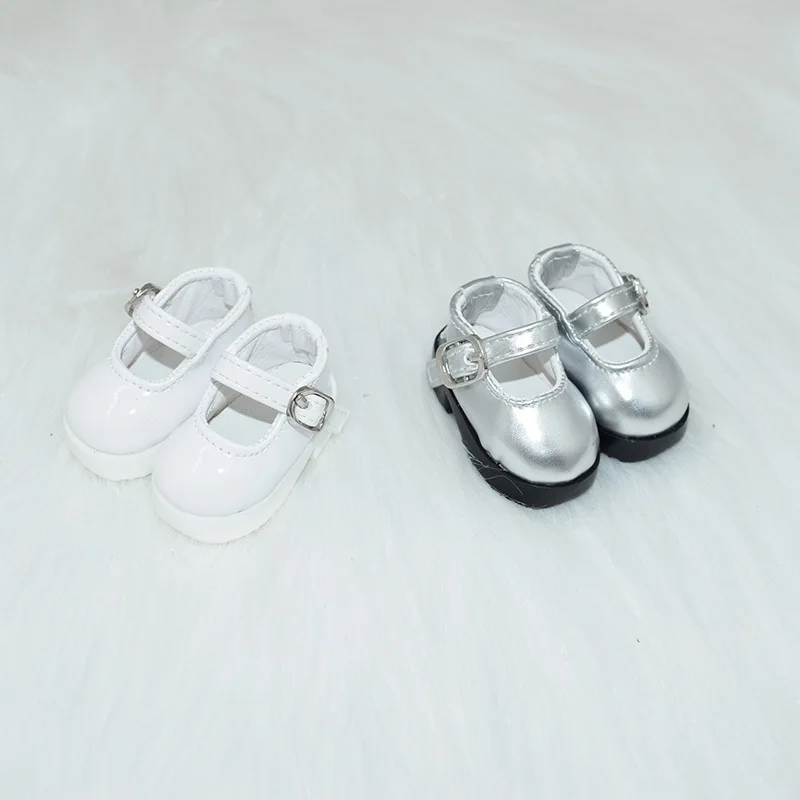 New 30cm Dolls Plastic Shoes 6 Points Mini BJD Shoes Dolls Feet Length 4-5cm Shoes Doll Dress up Dollhouse Supplies Accessories