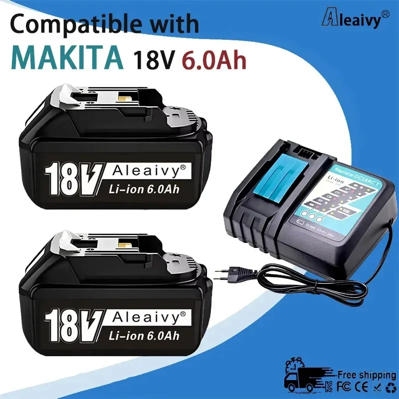 

9Ah for Makita 18V Battery For Power Tools Replacement Accessories BL1860 BL1850 18v Li-ion Rechargeable batteries Pack charger