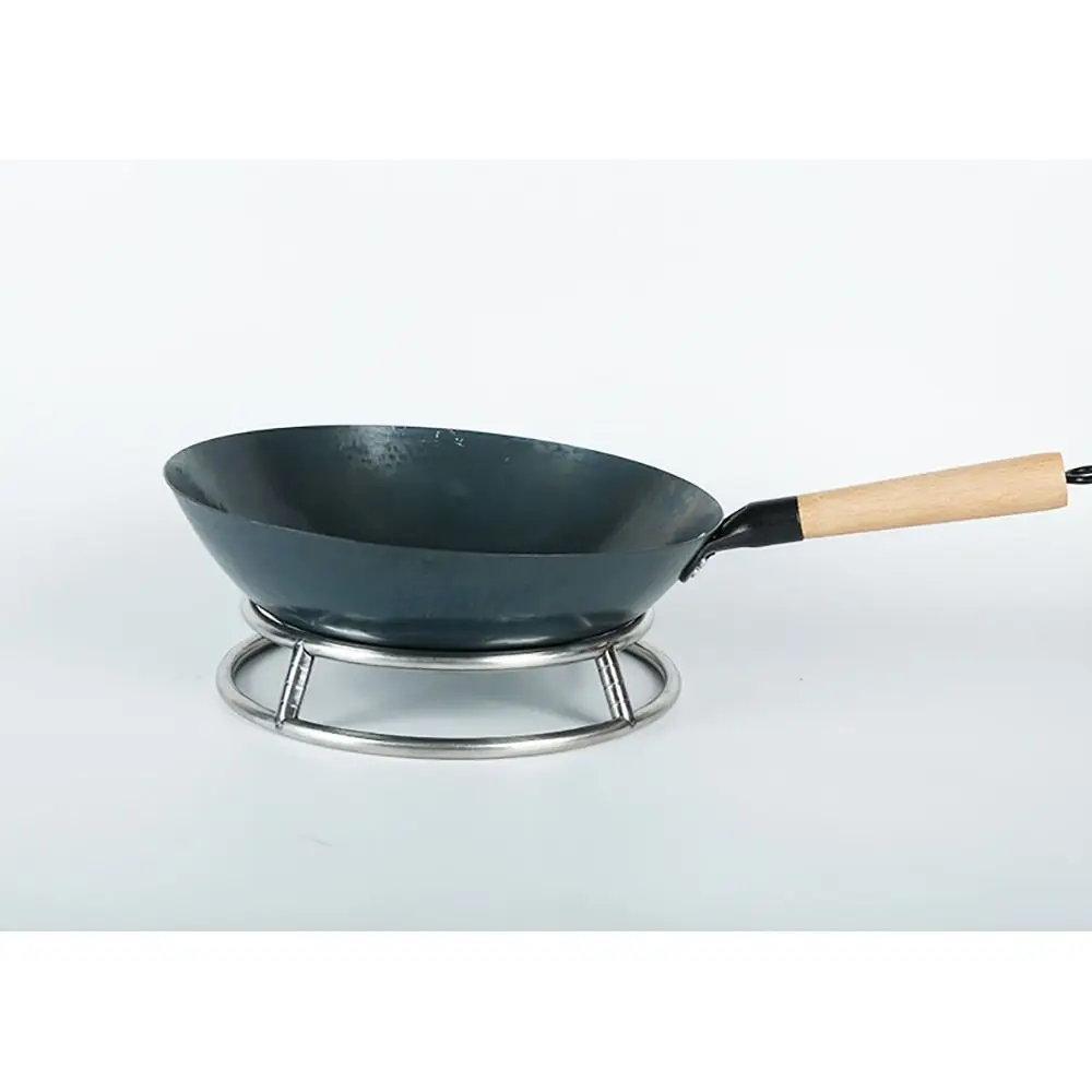 1Pcs New Round Bottom Wok Rack Kitchen Supplies Pan Support Pot Mat Stainless Steel 23/26/29cm Cookware Ring
