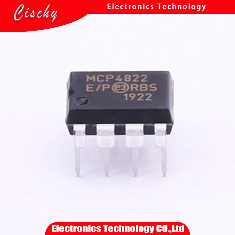 1pcs MCP4822-E/P DIP-8 MCP4822 DIP8 MCP4822E DIP