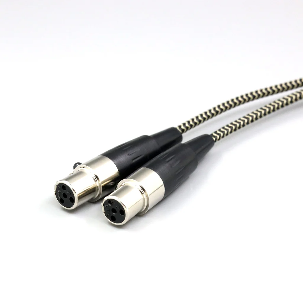 2 الأساسية 2.8 مللي متر Litz OFC درع مضفر كم HIFI سماعة كابل ل Audeze LCD-2 LCD-3 LCD-4z LCD-MX4 LCD-GX LCD-X LCD-XC 8069