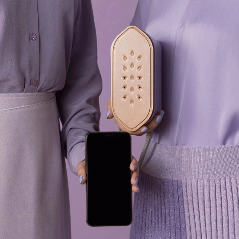 Youpin Daewoo-plancha de vapor de mano, máquina de planchado colgante eléctrica, portátil, inteligente, de viaje, para ropa, 6 agujeros, 1000W