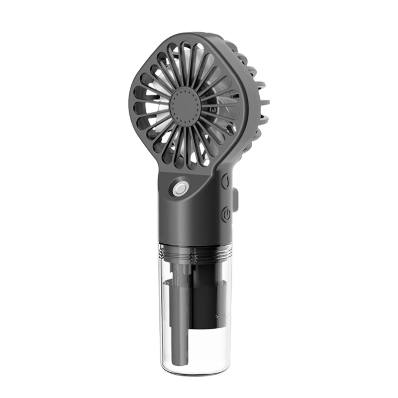 محمول رذاذ الماء-ضباب مروحة كهربائية Usb-يده برودة الهواء ترطيب السفر