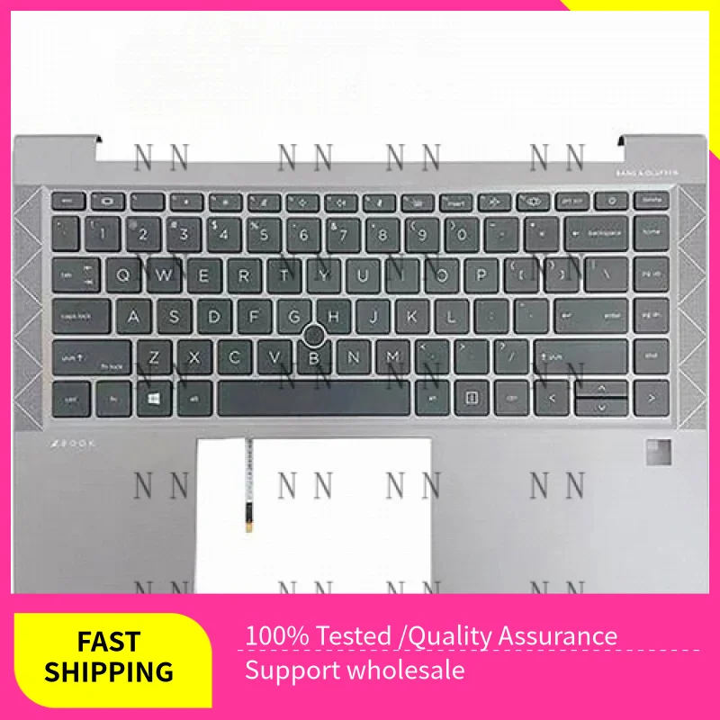 

BLGN M36447-001 Новый для HP Zbook Firefly 14 G7 G8, упор для рук, США, клавиатура с подсветкой