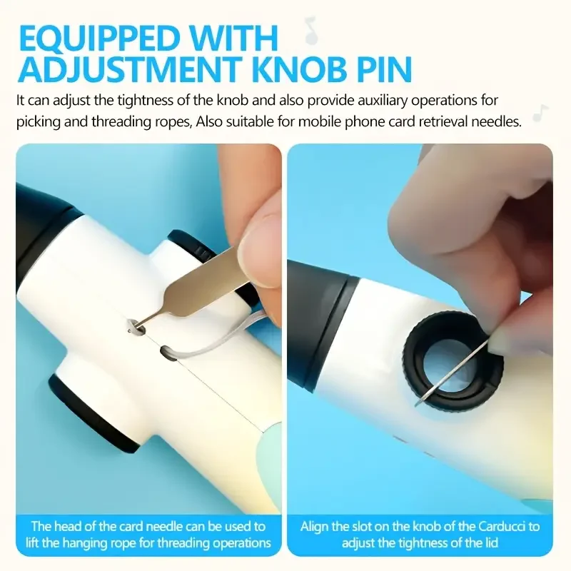 آلة رياح موسيقية إبداعية كازو احترافية بفتحة مزدوجة مع 10 أغشية وصوت عالٍ لبيانو الجيتار