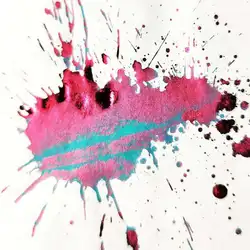 Oramile Strong Sheen Gradient Ink Dip Fountain Pen Brush Writing Ink, Drawing Pigment