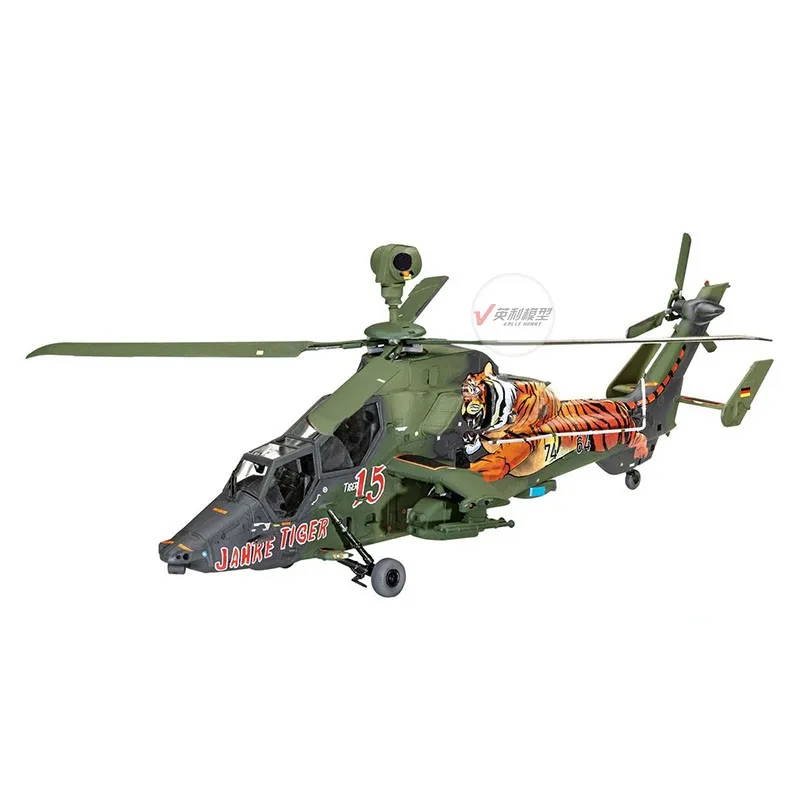 Revell 03839 1/72 Scale Model 15'th Eurocopter Tiger JAHER Helicopters Assembly Model Building Kits For Adults Hobby Collection