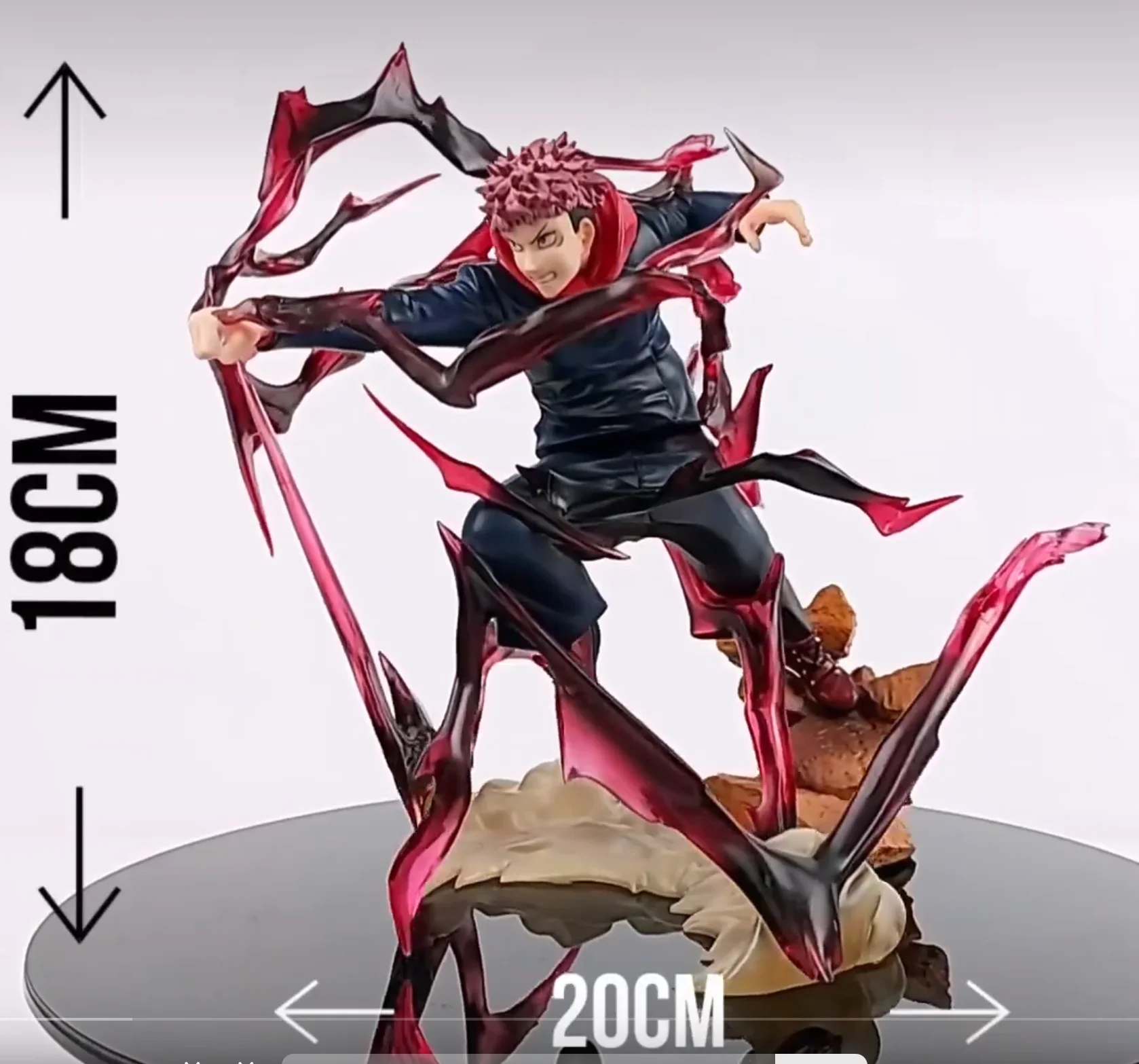 ฟิกเกอร์ Bandai Figuartszero Jujutsu Kaisen GTO suguru Yuji itadori อนิเมะต้นฉบับโมเดลของเล่นสะสมแอคชั่นสำหรับเด็กผู้ชาย