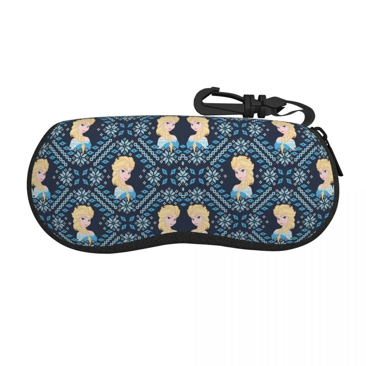 

Custom Frozen Elsa Cartoon Shell Eyeglasses Protector Cases Men Women Sunglass Case Glasses Bag