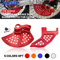 Protector de disco de freno delantero y trasero CNC para motocicleta, para GasGas EX EC MC 125-300 EX F/ EC F/ MC F/ 250-450 2021-2023 eje de 22mm