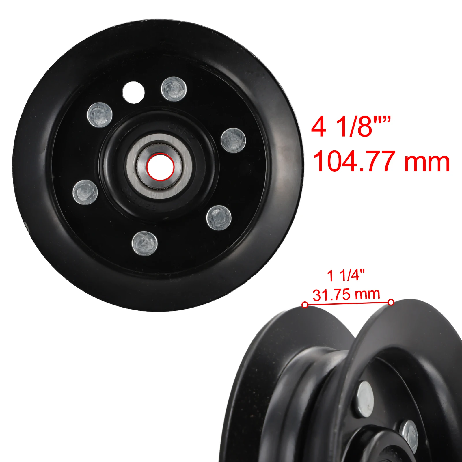 Flat Idler Pulley 2pcs 42in Deck 1329420 Aluminum Flat Idler Pulley SS4200 SS4216 SS4235 10.5*3 Cm High Quality