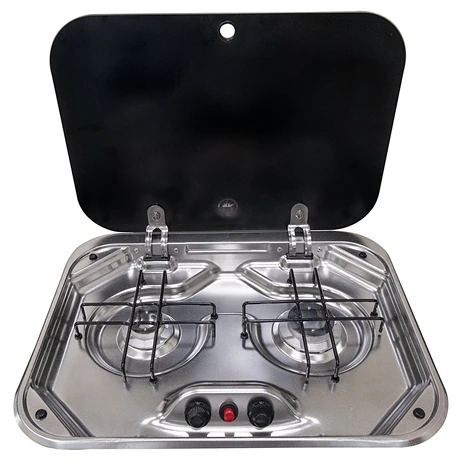 

2/3 Burner Cooktop Combo For CARAVAN TRAVEL TRAILER Gas Stove LPG Cooker 587