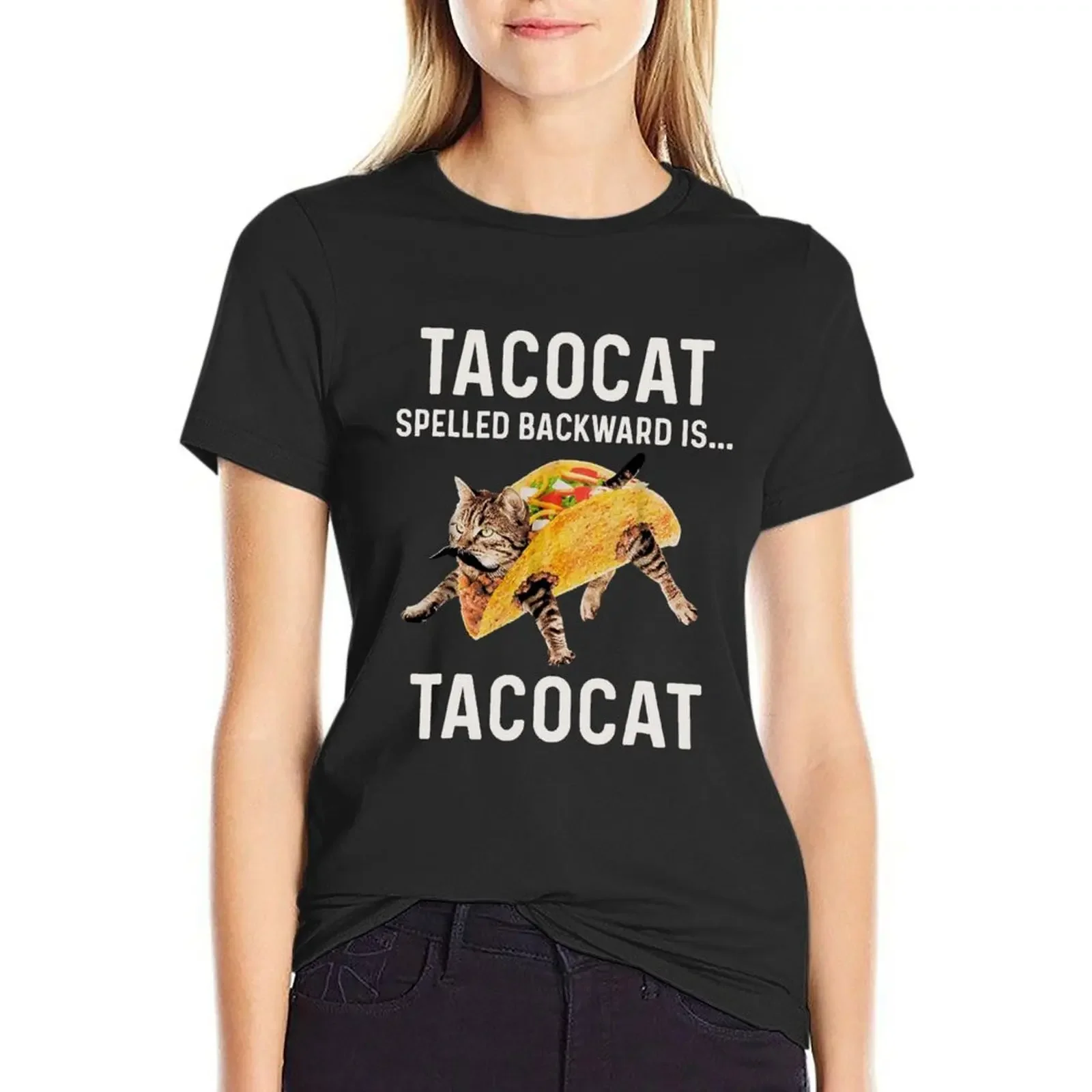

Tacocat T-Shirt Aesthetic clothing sports fans graphics tees t shirt for Women