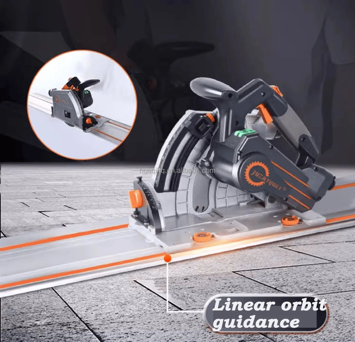 SJ-60 Orbital Saw Woodworking Decoration Cutting Machine Electric Circular Saw Gypsum Board Cutting Brushless Single Saw