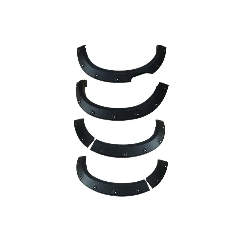 Injection-molded reinforced wheel arch, modified pickup truck fender guards, exterior parts made of ABS