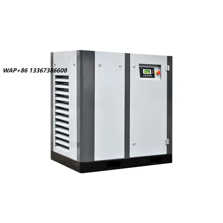 2025 Factory Wholesale 7.5KW 380V AC Stationary Industrial Screw Air Compressor Lubricated Air Cooled ISO CE Certified Low Price