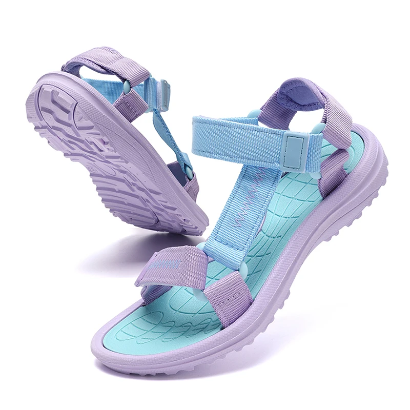 Kinder Jungen Sandalen Kinder Sommer Atmungsaktive Sport für Mädchen Casual Strand Schuh Bequeme Weiche Sohle Rutschfeste Student Sandalen – Detail 1
