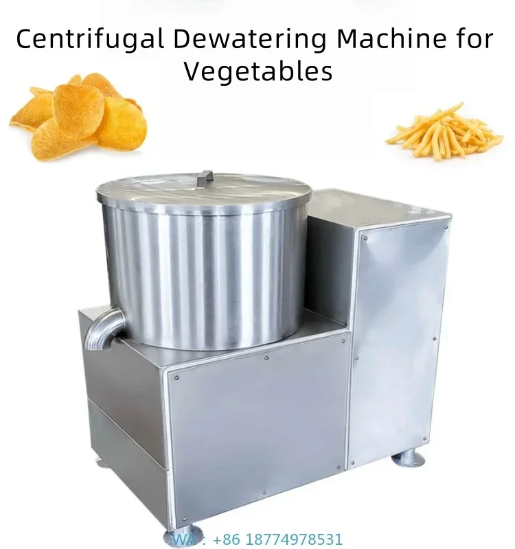 r Removal for Fried Fruit and Vegetable SnacksIndustrial Centrifugal Dehydrator Deoiler , Enabling Simultaneous Oil and Wate
