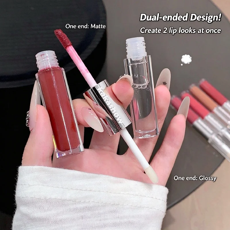 Matte Velvet Peel Off Lip Gloss Long Lasting Natural Lip Stain Waterproof Non Stick Cup Transfer Proof Peelable Liquid Lipstick