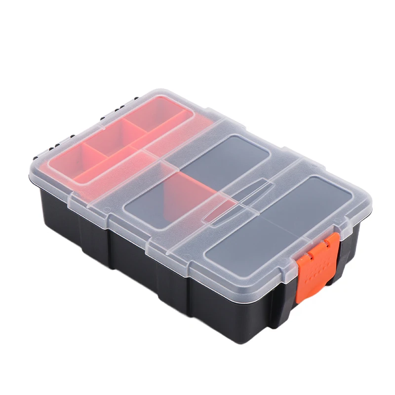 Storage Compartment Plastic Tool Sorting Box Fishing Tackle Bait Organizer Screw Storage Box