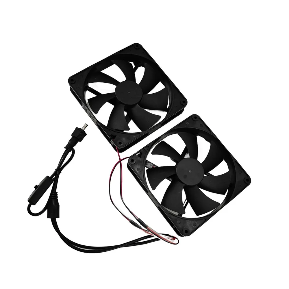 

Durable 12W Solar Powered Fan Dual Fan IP65 Waterproof Outdoor Fan Kit Solar Fan Kit Greenhouses
