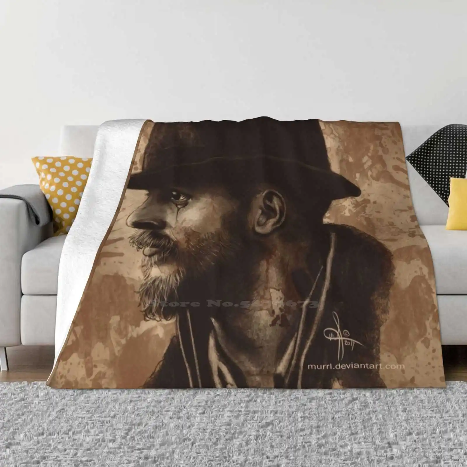 I Am A Dangerous Man Top Quality Comfortable Bed Sofa Soft Blanket Taboo James Delaney Tom Hardy Fanart Series Cannibal Mad Max