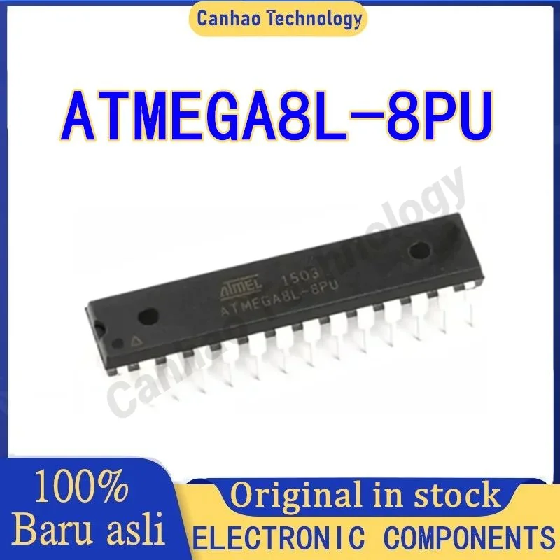 

5PCS ATMEGA8L-8PU ATMEGA8L-8 ATMEGA8L ATMEGA ATMEGA8 IC MCU Chip DIP-28 in Stock 100% New Origin