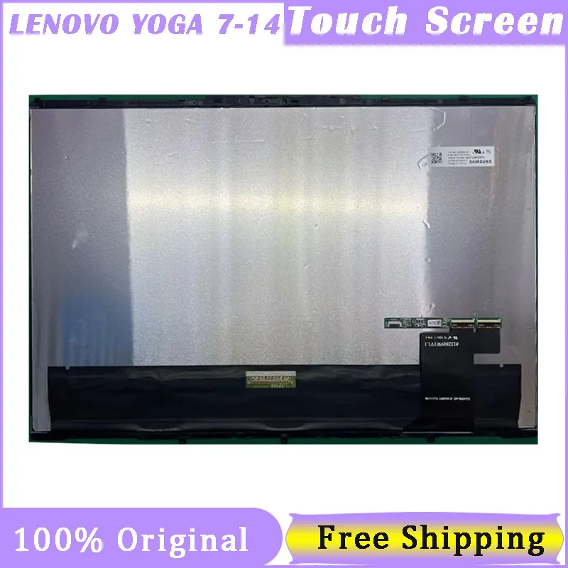 

14 Inch Touch Screen For Lenovo Yoga 7 14IAL7 82QE Yoga 7 14ARB7 82QF LCD Display Replacement Assembly 2240X1400 2880X1800 OLED