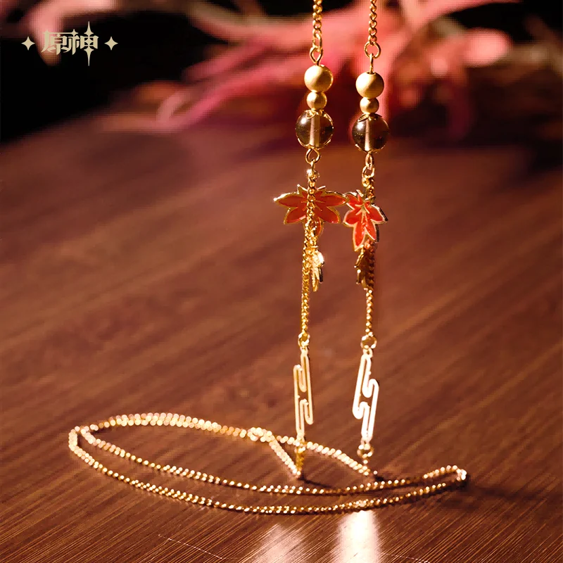 Official Kaedehara Kazuha Theme Impression Serie Glasses Gift Box Halloween Carnival Party Cosplay Props Birthday Xmas Gifts