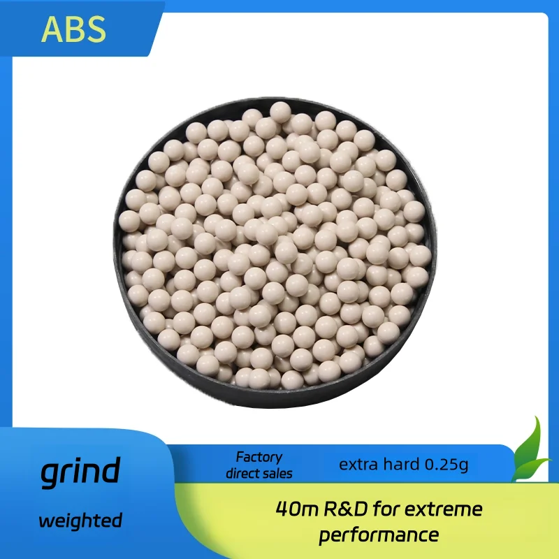 1000 รอบAirsoft Paintball6mm 5.95 มม.BBsกระสุน 0.2G/0.3G Strike BallยุทธวิธีAir Gunคุณภาพสูงลูกสําหรับยิงของเล่น