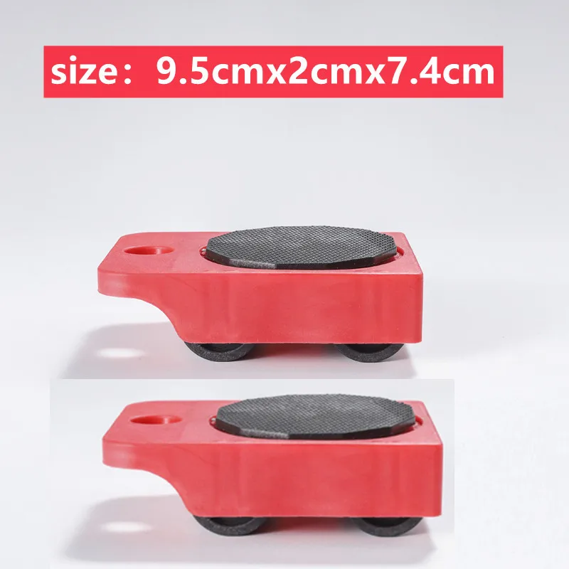 New Heavy Duty Furniture Lifter Furniture Moving Transport Roller Set Lifter Transport Tool Furniture Mover Roller Wheel