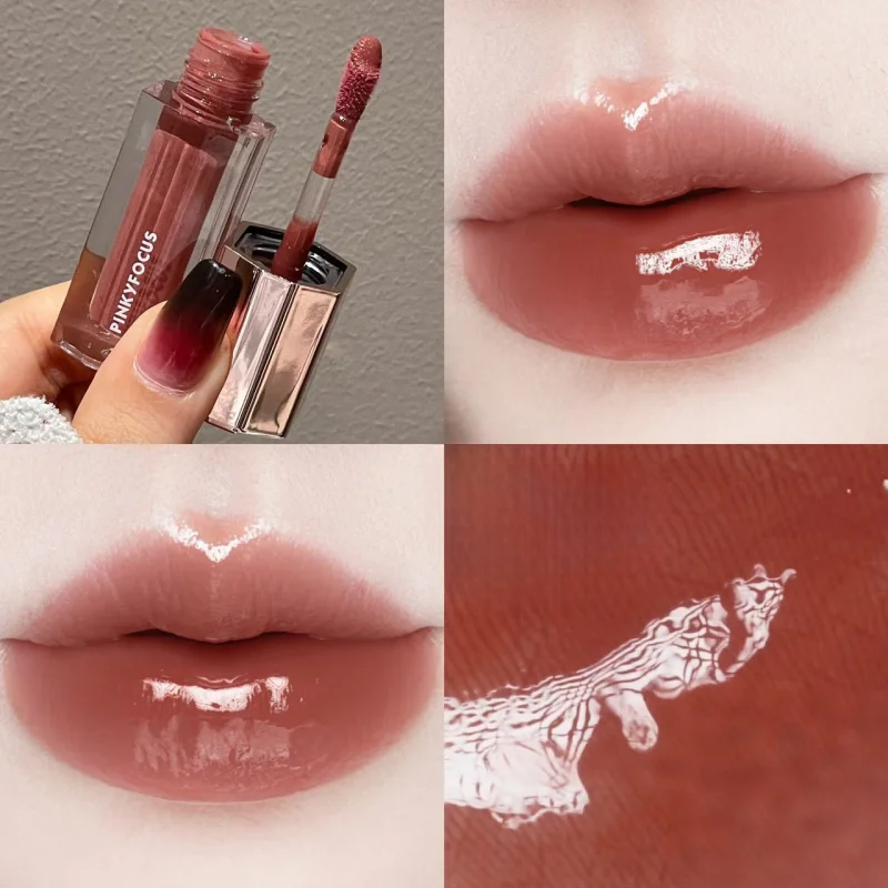 

PINKYFOCUS Delicate and Translucent Lip Gloss Moisturizing hydration