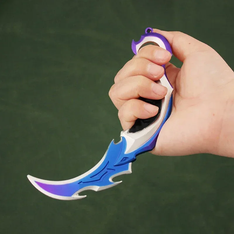 Valorant Toy Knife Weapon, Melee Reaver, EP 5, Karambit, Anime Game, Balisong Cospaly Prop, Samurai Sword for Gift, 16cm